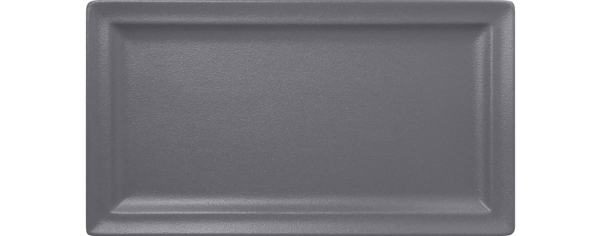 Neofusion, Teller flach rechteckig 380 x 210 mm stone